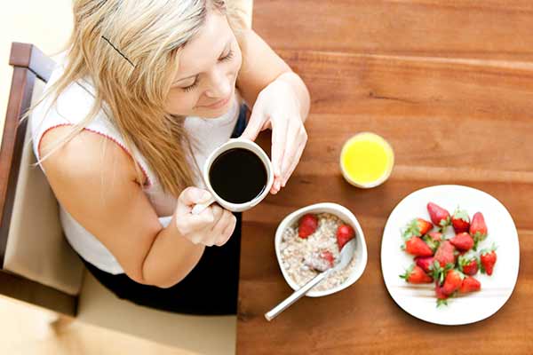 En daglig morgenmad er vigtig for din vægt.