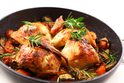 Det mørke kød i kylling og kalkun indeholder et stof, der kan beskytte mod blodpropper i hjertet hos kvinder.