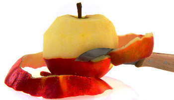 Æbleskræller indeholder et stof, der tilsyneladende betyder at man kan tabe sig.